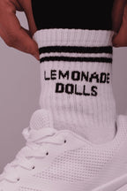Chaussettes Limonade Crew - Blanc