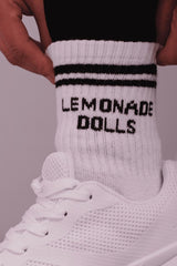 Chaussettes Limonade Crew - Blanc