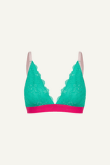 Signature Lace Bralette - Trilogy Green
