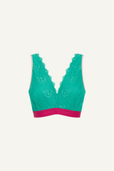 Signature Lace Fuller Cup Bralette - Trilogy Green