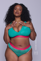 Signature Lace Fuller Cup Bralette - Trilogy Green