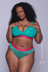 Signature Lace Fuller Cup Bralette - Trilogy Green