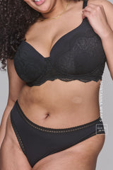 The Flex and  Cheeky Brief Set - Black