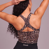 Active Tank Bralette - Leopard - Lemonade Dolls