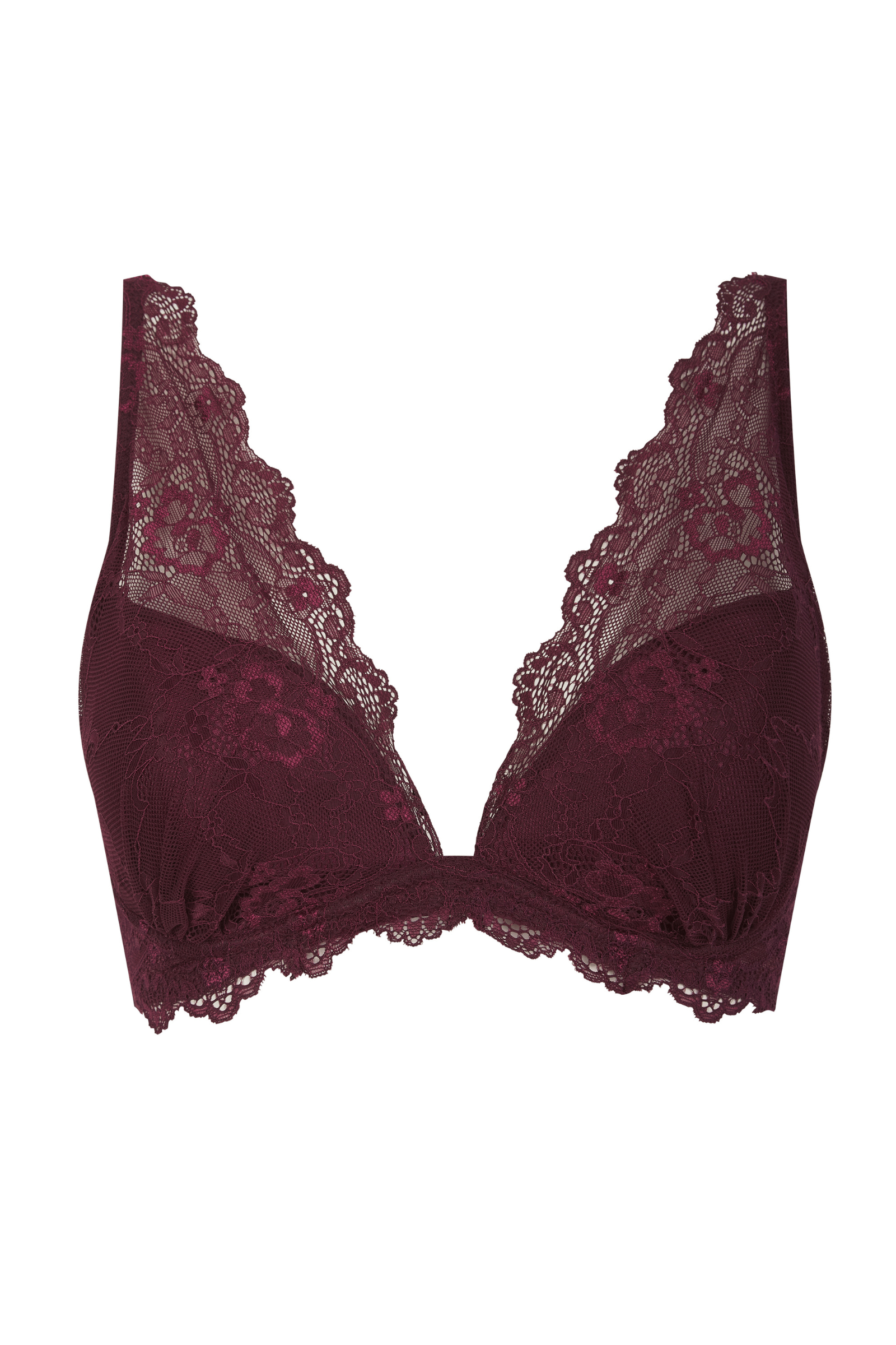 All Wonder, Push Up Bra - Wine