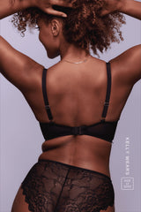 Ensemble soutien-gorge push-up et short All Wonder - Noir