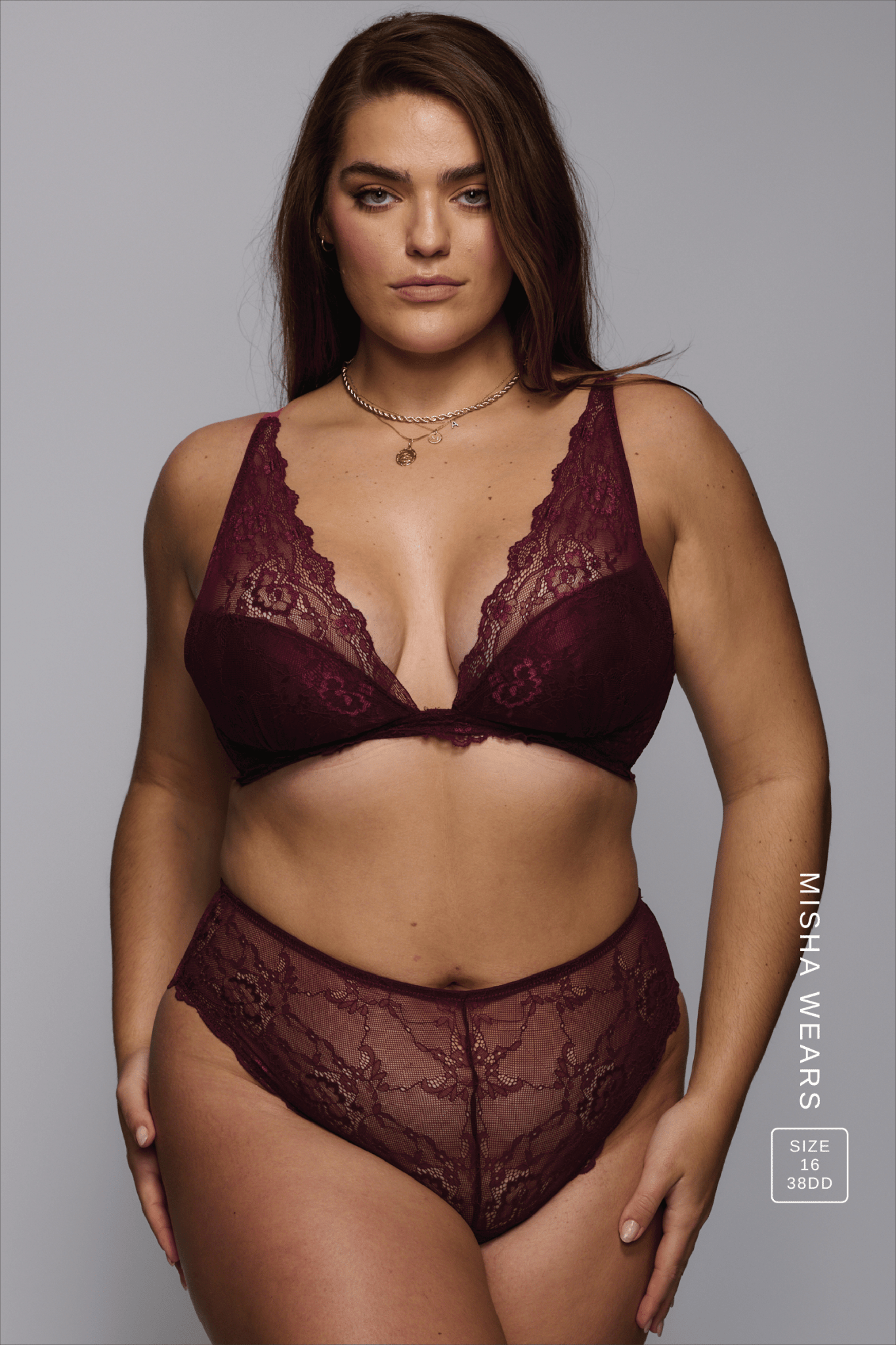 All Wonder, Push Up Bra - Wine