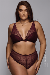 All Wonder, Push Up Bra - Wine - Lemonade Dolls