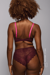 All Wonder, Push Up Bra - Wine - Lemonade Dolls
