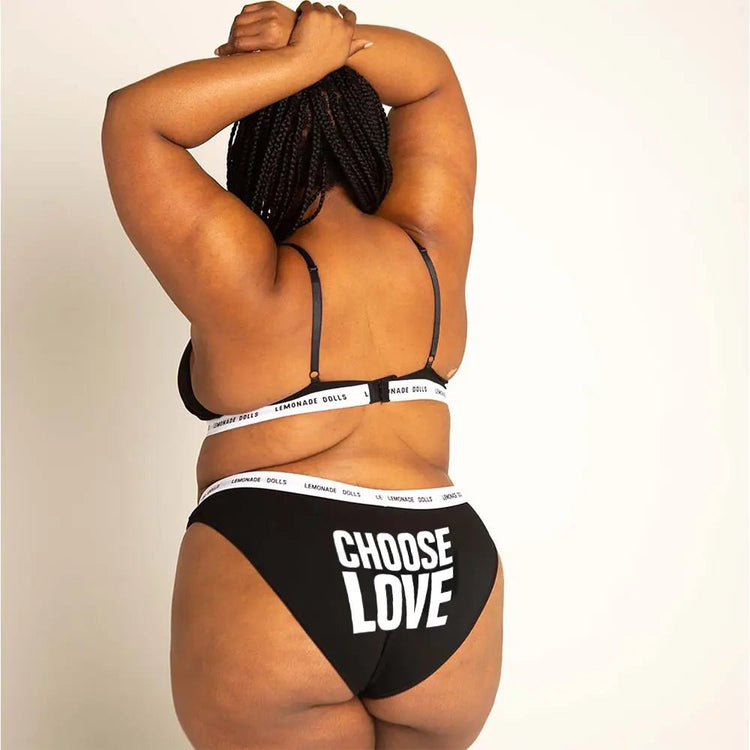 Choose Love Everyday Brief - Lemonade Dolls