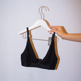 Everyday Eco Bralette - Black - Lemonade Dolls