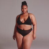 Everyday Eco Bralette - Black - Lemonade Dolls