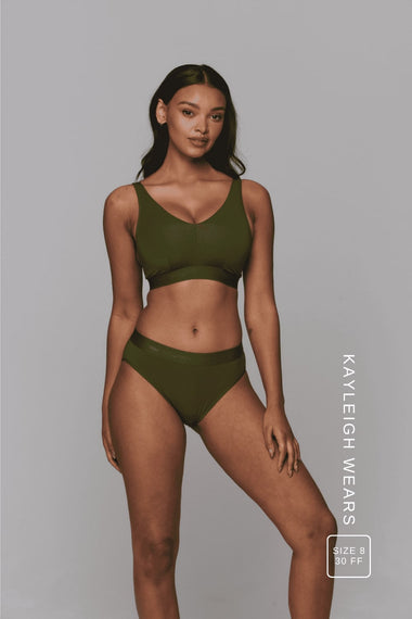 Everyday Eco Fuller Cup Bralette - Khaki