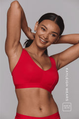 Everyday Eco Fuller Cup Bralette & Brief Set - Red