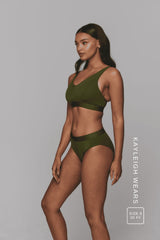 Everyday Eco Fuller Cup Bralette - Khaki