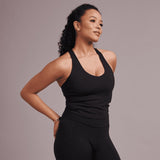 Fuller Cup Active Tank - Black - Lemonade Dolls