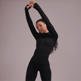High Neck Zip Top - Black - Lemonade Dolls