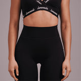 High Waisted Legging - Black - Lemonade Dolls