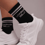 Chaussettes Limonade Crew - Noir