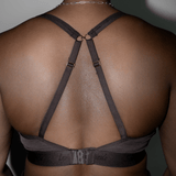 Nude Lace Bralette - Chocolate - Lemonade Dolls