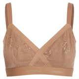 Nude Lace Bralette - Mocha - Lemonade Dolls
