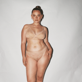 Nude Lace Brief - Caramel - Lemonade Dolls