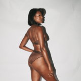 Nude Lace Brief - Chocolate - Lemonade Dolls