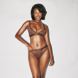Nude Lace Brief - Chocolate - Lemonade Dolls