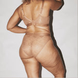 Nude Lace Brief - Mocha - Lemonade Dolls