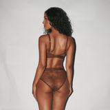Nude Lace Brief - Toffee - Lemonade Dolls