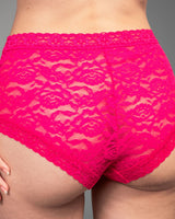 Stretch Lace Short - Pink