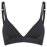 Second Skin Triangle Bralette - Black - Lemonade Dolls