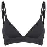 Brassière triangle seconde peau - Noir