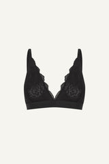 Signature Lace Bralette - Black