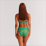 Signature Lace Bralette - Emerald - Lemonade Dolls