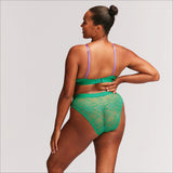 Signature Lace Bralette - Emerald - Lemonade Dolls