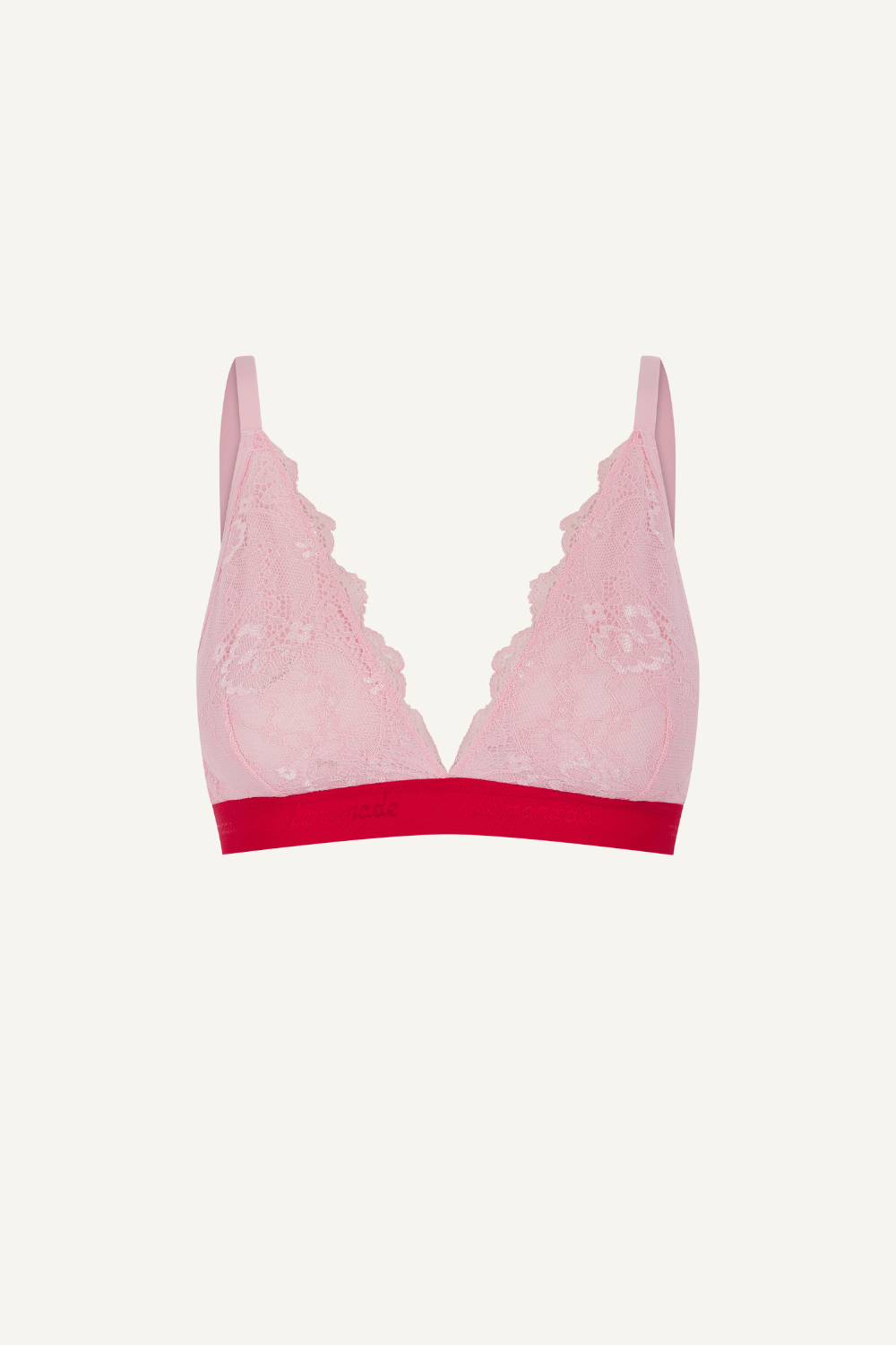 Signature Lace Bralette - Light Pink - Lemonade Dolls