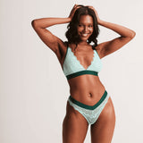 Signature Lace Bralette - Mint Green