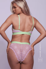 Signature Lace Bralette - Pastel Lilac