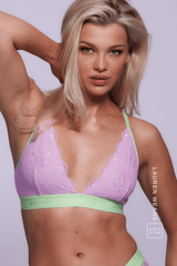 Signature Lace Bralette - Pastel Lilac - Lemonade Dolls