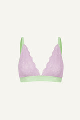 Signature Lace Bralette - Pastel Lilac