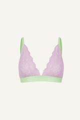 Signature Lace Bralette - Pastel Lilac - Lemonade Dolls