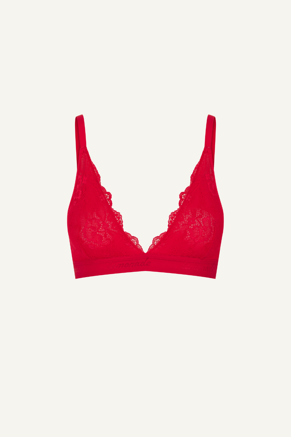 Signature Lace Bralette - Red - Lemonade Dolls