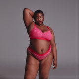 Signature Lace Brazilian - Dark Pink - Lemonade Dolls