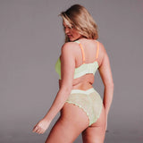 Signature Lace Brazilian - Light Green - Lemonade Dolls