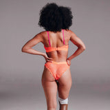 Signature Lace Brazilian - Neon Orange - Lemonade Dolls