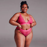 Signature Lace Brazilian - Neon Pink - Lemonade Dolls