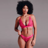 Signature Lace Brazilian - Neon Pink - Lemonade Dolls