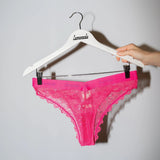 Signature Lace Brazilian - Neon Pink - Lemonade Dolls