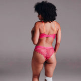 Signature Lace Brazilian - Neon Pink - Lemonade Dolls